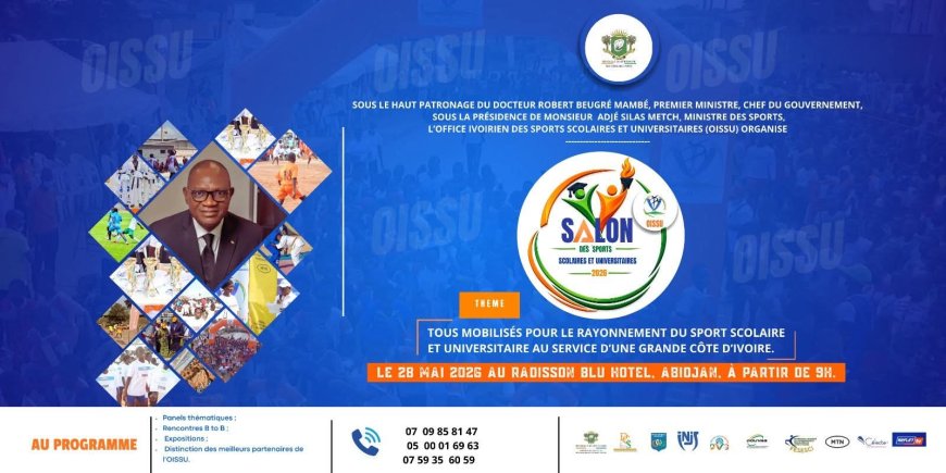 Sport scolaire et universitaire : l’OISSU lance un salon inédit pour booster les talents ivoiriens