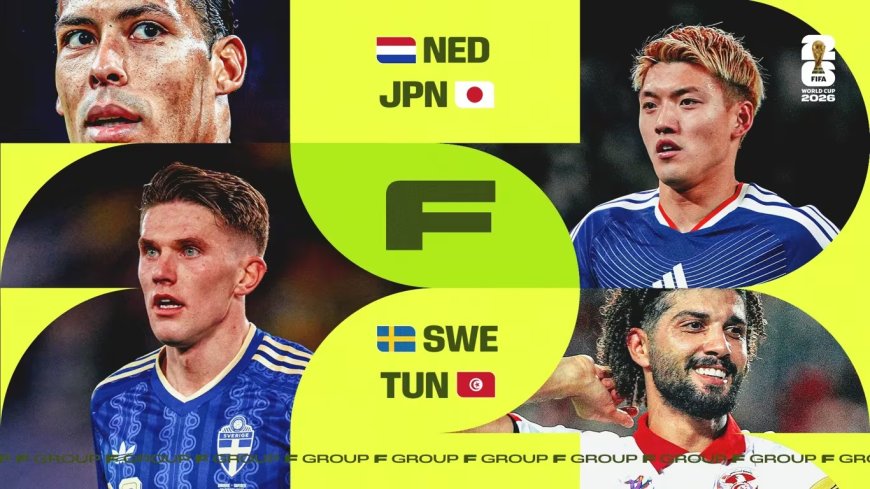 Coupe du Monde 2026 : Japon, Pays-Bas, Suède et Tunisie s’affrontent dans le groupe F