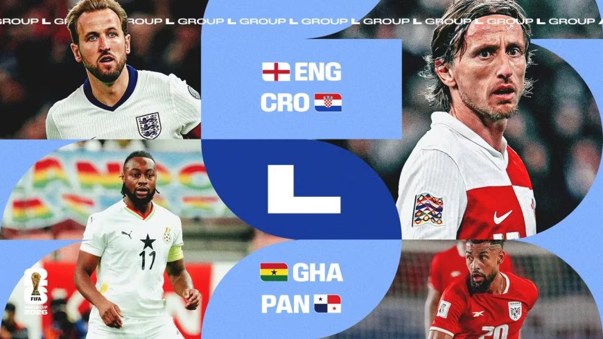 Coupe du Monde 2026 : présentation du Groupe L : Angleterre, Croatie, Ghana et Panama