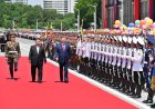 Accueilli en grande pompe à Pyongyang, Xi entame une visite d'Etat en RPDC