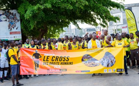 Côte d’Ivoire : la 3ème édition du Cross des Droits Humains d’Amnesty International réunit plus de 500 participants
