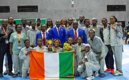 Taekwondo / Championnats d’Afrique 2026 : la Côte d’Ivoire termine vice-championne avec 10 médailles