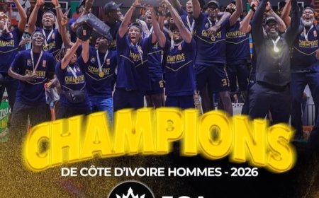 Basketball: la JCA conserve son titre de championne de Côte d'Ivoire