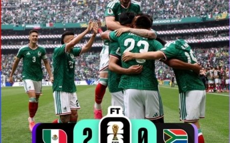 Coupe du monde 2026 : le Mexique domine l’Afrique du Sud (2-0) en match d’ouverture