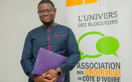Arnaud Dapa élu président de l"Association des Blogueurs de Côte d’Ivoire