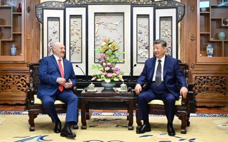 Xi Jinping rencontre le président du Bélarus