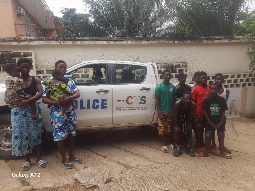 Côte d’Ivoire-Trafic humain : seize victimes, dont dix mineurs sortis des griffes d’un réseau de trafiquants à Jacqueville