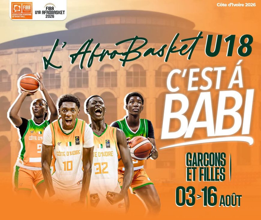 Basketball : la Côte d’Ivoire accueille les Afrobasket U18 Filles et Garçons en août