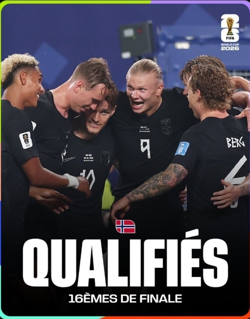Coupe du Monde 2026 : la France de Mbappé et la Norvège d'Haaland filent en seizièmes