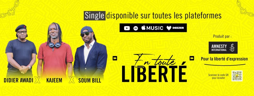Droits humains : Kajeem, Soum Bill et Didier Awadi s’engagent avec le single « En toute liberté » pour la liberté d’expression à travers le monde