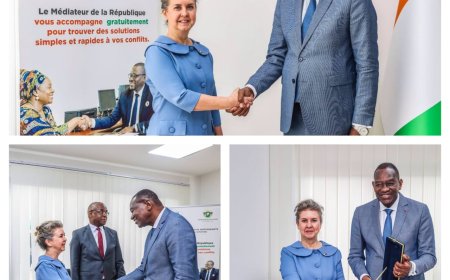 Côte d'Ivoire : le médiateur de la République et l'Ambassadeur de la Turquie échangent sur le renforcement de la coopération entre les deux pays