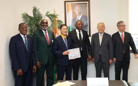Coopération sportive : la Côte d'Ivoire et la Corée du Sud renforcent leur partenariat pour le développement du taekwondo ivoirien