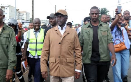 Côte d’Ivoire-Fête de l’Indépendance : Adama Bictogo se rassure de l’état d’avancement des chantiers d’aménagement de Yopougon