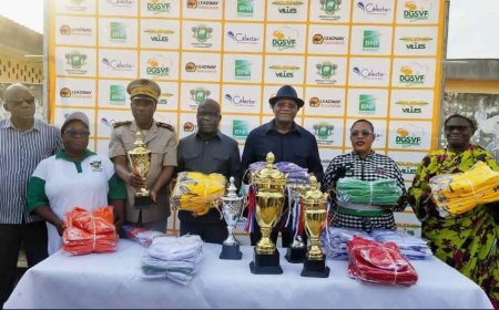 Tournoi des villes 2026 : le ministre Adjé Silas Metch relance officiellement la compétition après huit ans d’arrêt