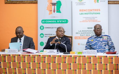 Côte d’Ivoire : Ibrahime Kuibiert Coulibaly invite les élèves gendarmes à une maitrise des mécanismes de l'engagement républicain