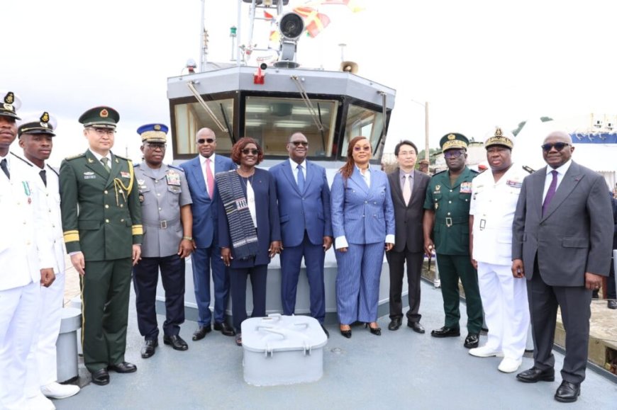 Sécurité maritime : la Chine offre deux nouveaux patrouilleurs à la Côte d’Ivoire