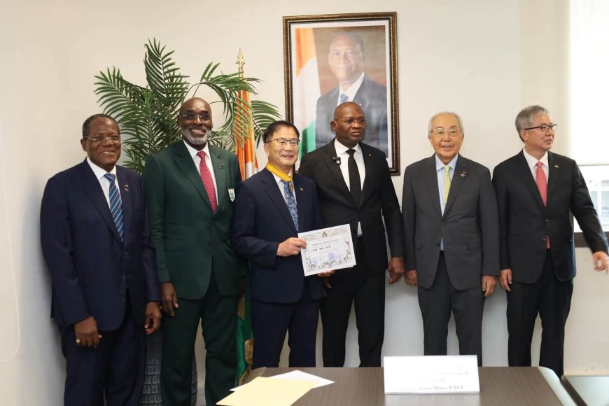 Coopération sportive : la Côte d'Ivoire et la Corée du Sud renforcent leur partenariat pour le développement du taekwondo ivoirien