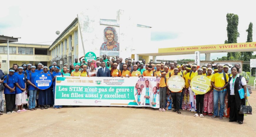 Côte d'Ivoire : 200 jeunes filles formées aux Sciences, Technologies, Mathématiques... à la 2e édition du Camp national STIM4HER