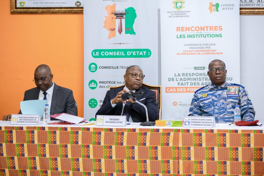 Côte d’Ivoire : Ibrahime Kuibiert Coulibaly invite les élèves gendarmes à une maitrise des mécanismes de l'engagement républicain