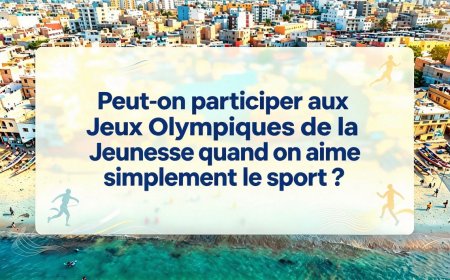 Peut-on participer aux Jeux Olympiques de la Jeunesse quand on aime simplement le sport ?