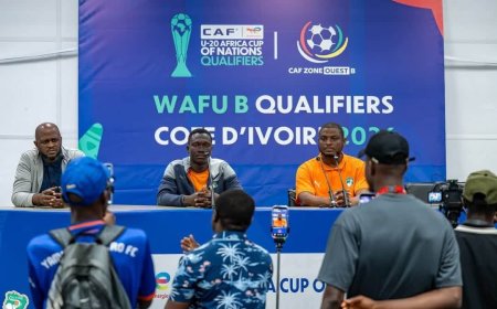 Qualification CAN U20 2027 : la Côte d’Ivoire affronte le Nigéria en demi-finale mercredi