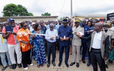 Infrastructures sportives : le complexe sportif Tiemoko Meyliet Koné de Dabakala inauguré