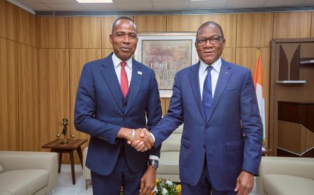 Côte d'Ivoire : Dr Yamoussa Coulibaly exprime sa disponibilité à accompagner le ministre Bruno Koné dans le développement de la Bagoué
