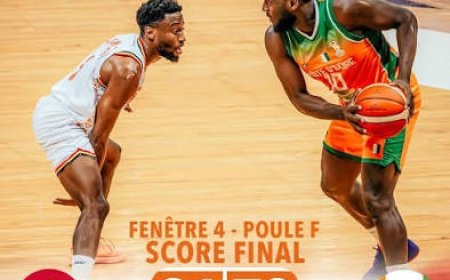 Éliminatoires de Basketball Mondial 2027 : la Côte d’Ivoire garde ses chances de qualification, malgré une défaite face à l’Angola