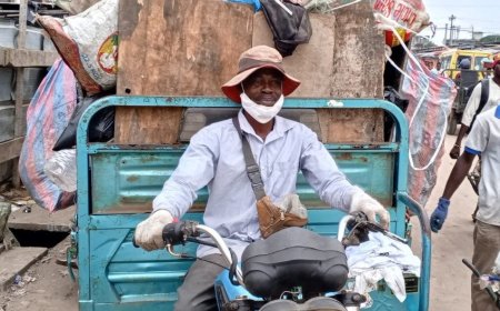 Gestion des déchets domestiques-Boni Jonas, pré-collecteur d’ordures : « Mon gain, je l’estime à 300.000 FCFA par mois...» (reportage)