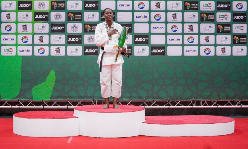 Judo : Bah Lou Carlie vice-championne au classement mondial  chez les juniors