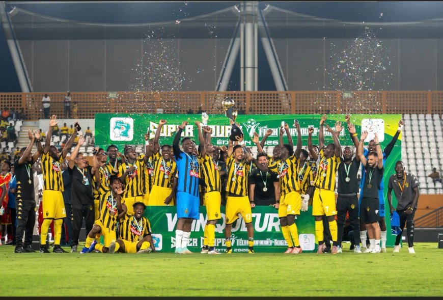 Supercoupe de Côte d’Ivoire : l’Asec Mimosas décroche son 17e trophée