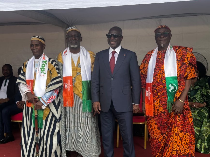 Côte d’Ivoire : Adama Bictogo remercie les forces vives de la nation après les festivités de l’Indépendance à Yopougon
