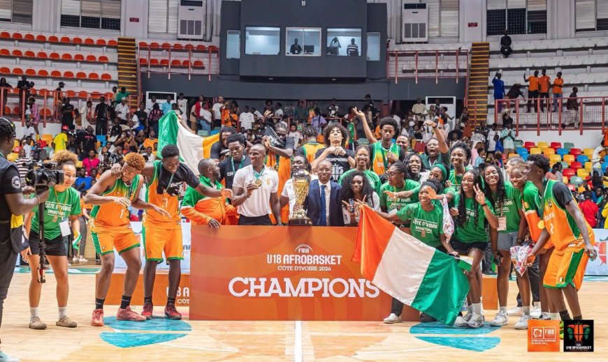Afrobasket U18 : les Éléphanteaux décrochent leur premier sacre continental