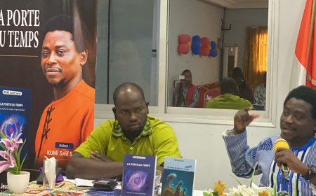 Littérature : Komi Salif Sarof(écrivain) : « Le temps, c’est le futur d’abord, puis le présent et le passé »