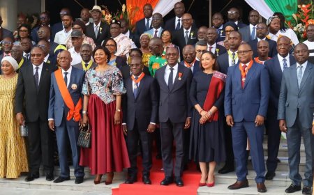 Côte d’Ivoire : Akissi Delta, Gohou Michel, Digbeu Cravate, Fortuné Akakpo, Bohiri Michel …distingués à l’Ordre du Mérite national
