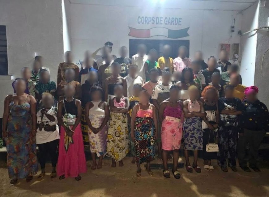 Côte d’Ivoire : la gendarmerie détruit 150 baraques de prostitution et un site illégal d’achat d’or à Dimbokro