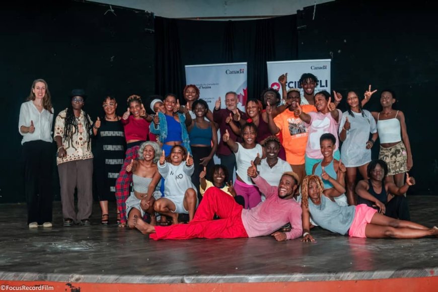 Danse professionnelle : Libr’Arts Côte d’Ivoire forme une vingtaine de jeunes filles à travers l’initiative Entr’Ailes Transmission à Abidjan