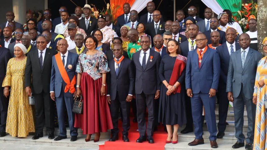 Côte d’Ivoire : Akissi Delta, Gohou Michel, Digbeu Cravate, Fortuné Akakpo, Bohiri Michel …distingués à l’Ordre du Mérite national