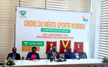 65 acteurs seront distingués au mérite sportif ivoirien 2026 en novembre