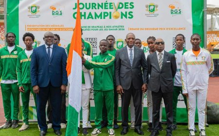 Journée des Champions : la Côte d’Ivoire célèbre 214 médailles récoltées par 26 fédérations