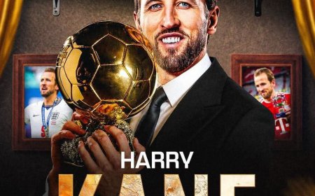 Distinction :  Harry Kane remporte le premier Ballon d’Or de sa carrière