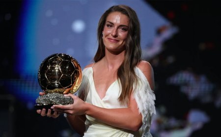 Football : Alexia Putellas décroche son troisième Ballon d’or féminin