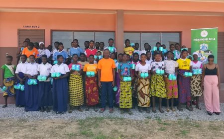Côte d'Ivoire : 423 jeunes filles sensibilisées sur l'hygiène corporelle et aux soins intimes à Ponvogo