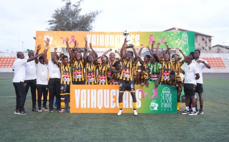 Football féminin : l’ASEC Mimosas remporte la première édition de la Supercoupe féminine